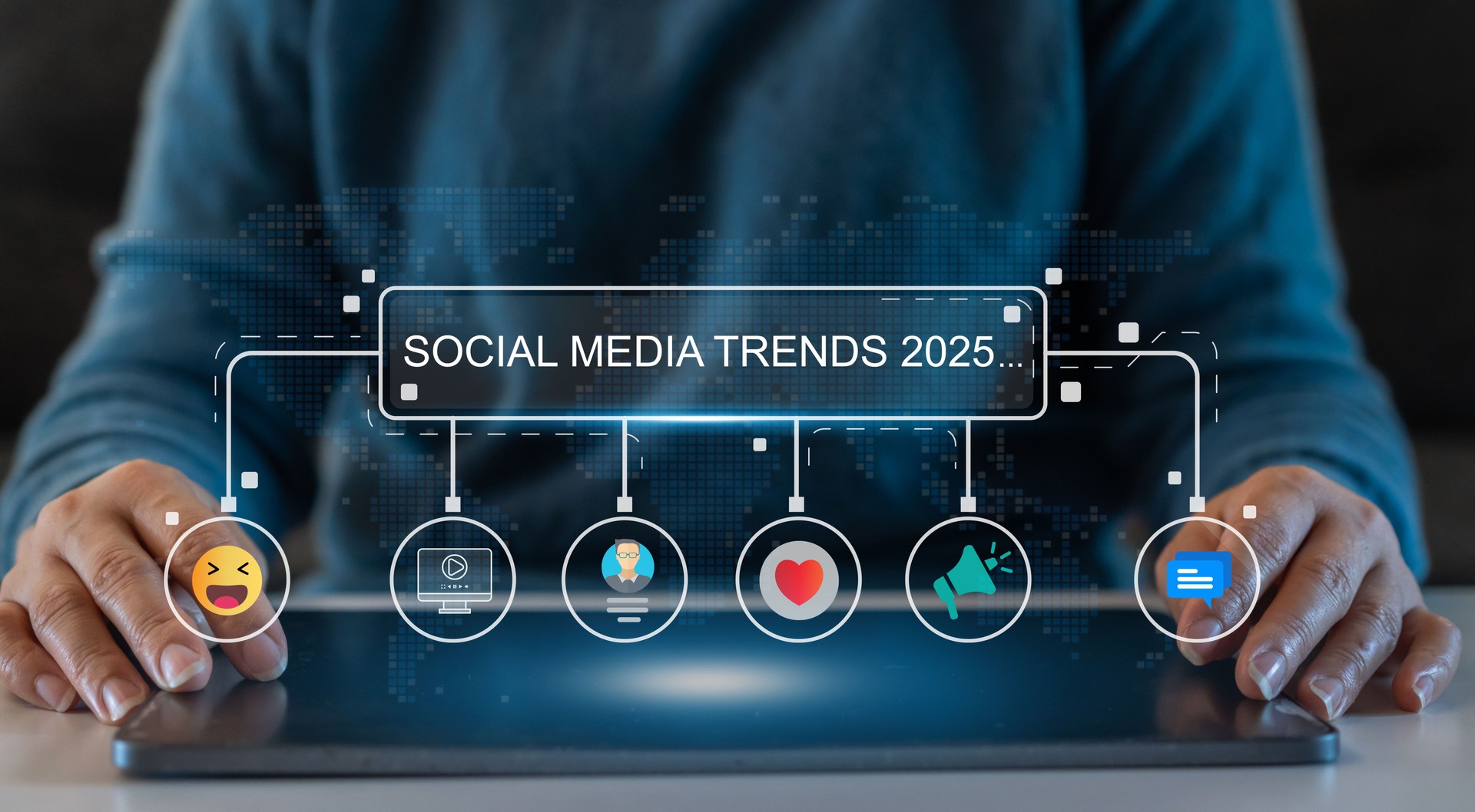 Social media trends 2025, emerging technology trends, future social platforms, digital marketing trends, online engagement 2025 content strategy evolution, advertising innovation, social media growth