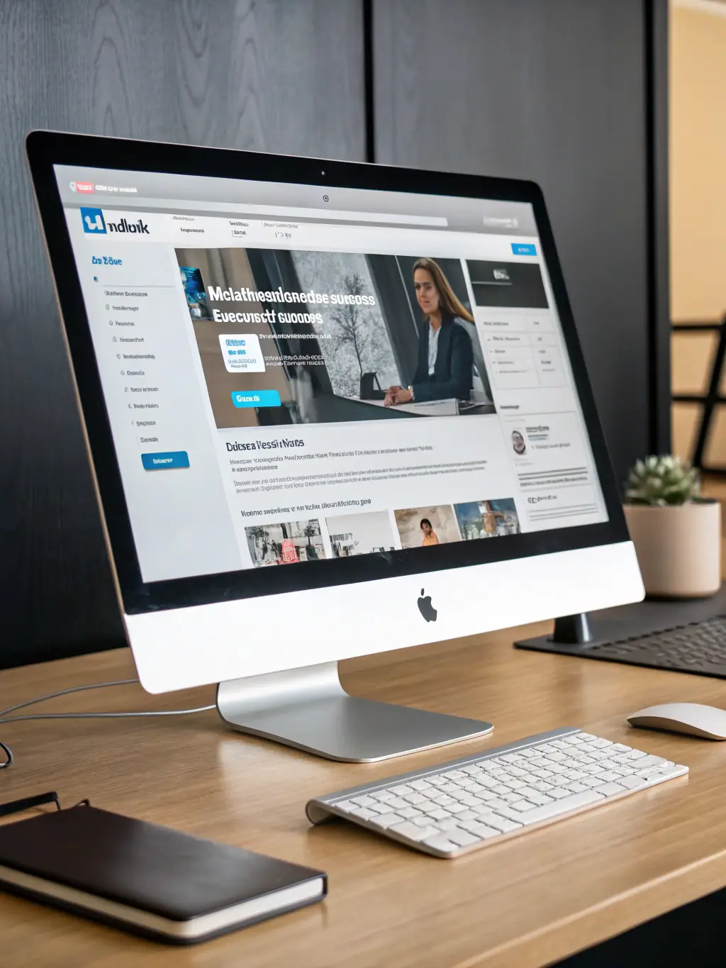 A screenshot of a LinkedIn campaign targeting legal professionals, highlighting thought leadership content and generating valuable connections.