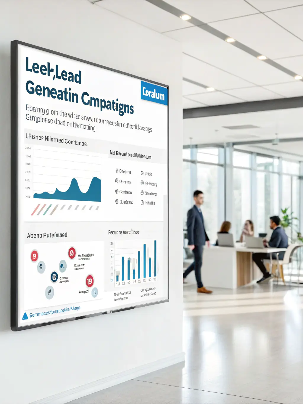 A screenshot of a LinkedIn Ads campaign targeting professionals in the legal industry, highlighting Titaneer AI's ability to reach niche audiences with tailored messaging.
